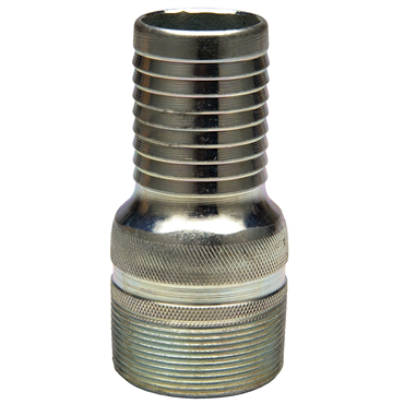 Jump Size King Plated Steel NPT Thread Combination Nipple